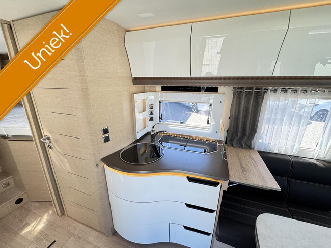RAPIDO M66 Automaat Enkele Bedden Levelsysteem 2x Airco foto: 15