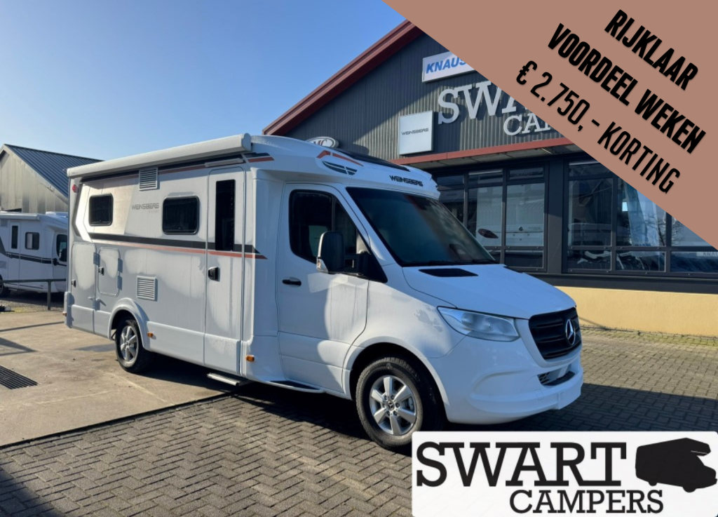 Weinsberg CaraCompact MB 640 MEG Edition [pepper], Automaat 150 pk Enkele bedden
