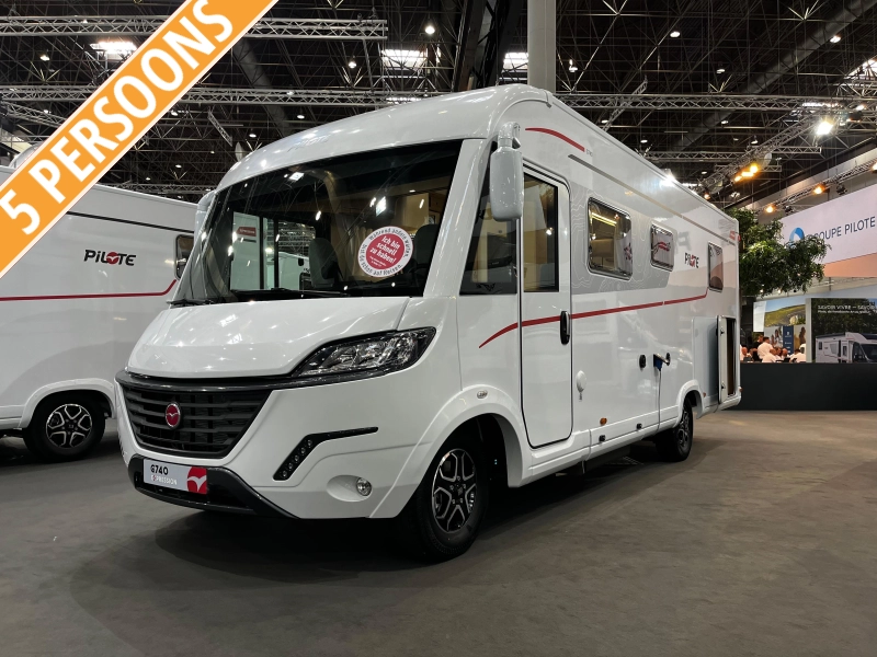 Pilote G 740 GJ Camper, 5-Persoons 2026 