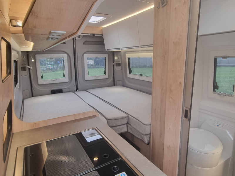 Clever Runner 640 Lang bed 205 cm! Leder  foto: 20