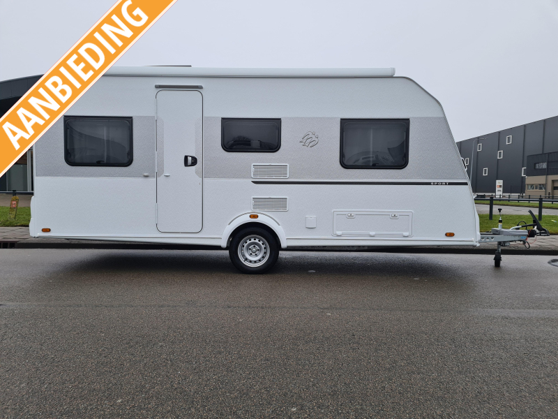 Knaus Sport 500 EU Kassettenmarkise ab Baujahr 2025 zu verkaufen auf  CampersCaravans.nl.