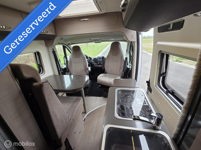 Hobby Vantana 60 Luxe buscamper 2016 ☆Solar, Euro-5, 148pk☆ foto: 11