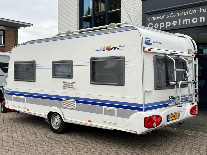 Hobby Excellent 495 UFE mover, tent, luifel  foto: 5