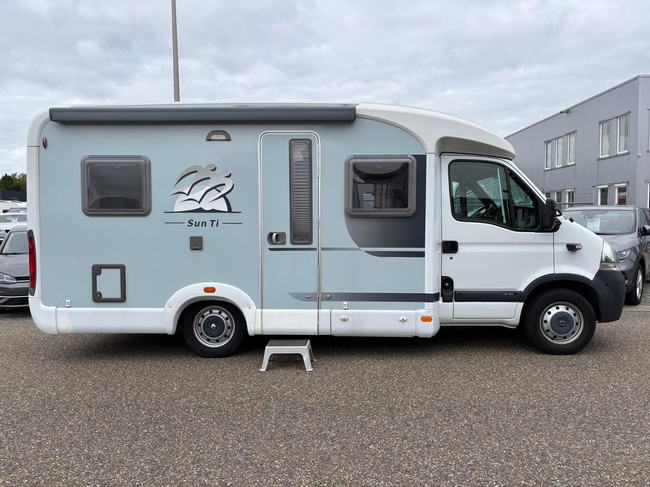 Knaus Sun Ti Renault Master 2.5 dCi | Camper | Cassetteluifel | Fietsendrager achter | Elektrische ramen voor | NAVI  | PANO | Auto airco foto: 15