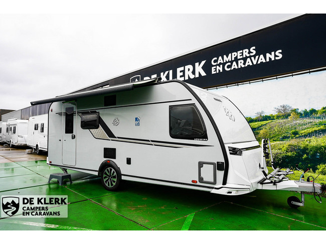 Knaus SUDWIND 550 FSK 60 Years Campovollo grey 3e stapelbed uitvoering foto: 1