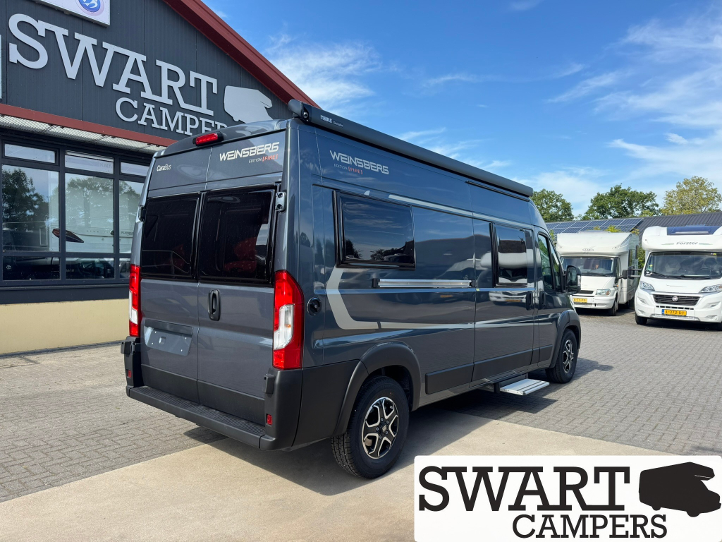 Weinsberg CaraBus Grey 600 ME Edition [Fire], Cama individual Maxi autom&aacute;tica foto: 2
