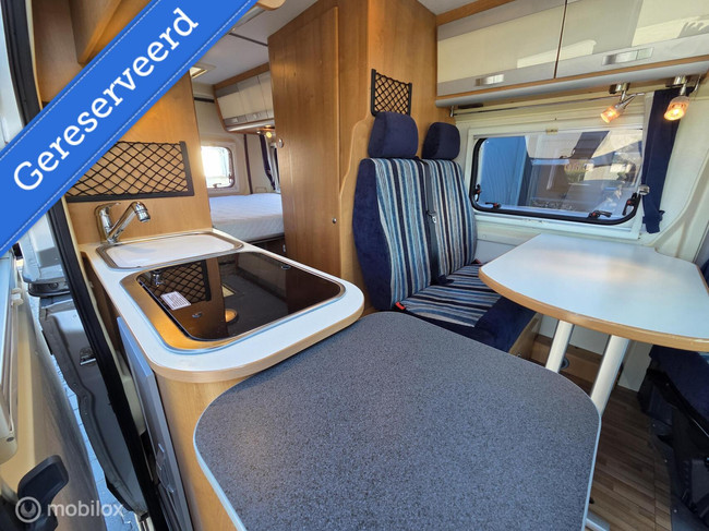 Karmann-Mobil DAVIS 590 FB buscamper 2009 ☆Euro-4 Vastbed☆ foto: 13