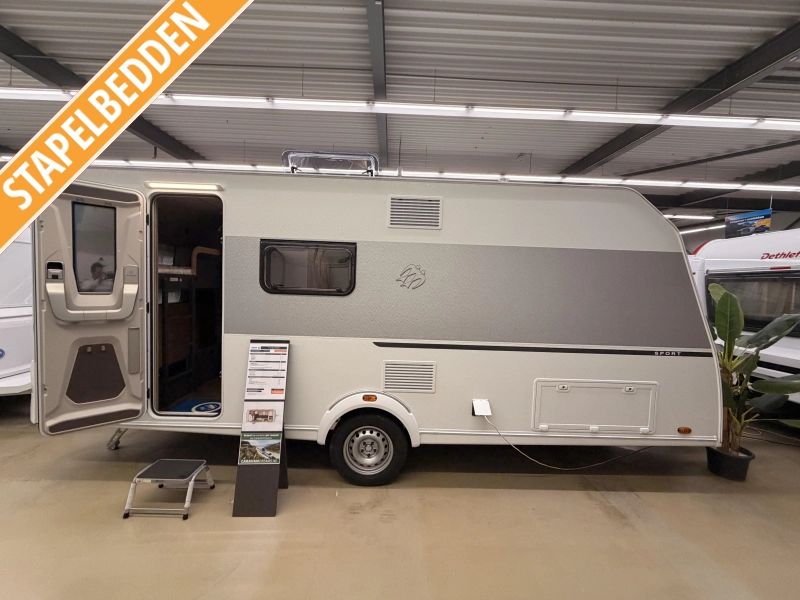 Knaus Sport 500 QDK 1800KG + Stappelbed 