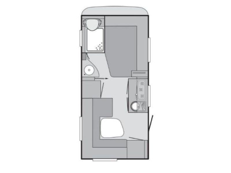 Knaus Sport 450 FS MOVER AIRCO AWNING photo: 14