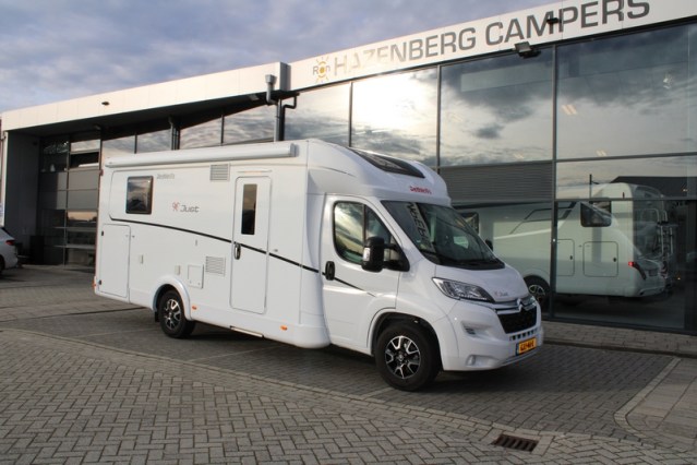 Dethleffs 7052 DBM Just 90 Queenbed + hefbed riante garage (94  foto: 0
