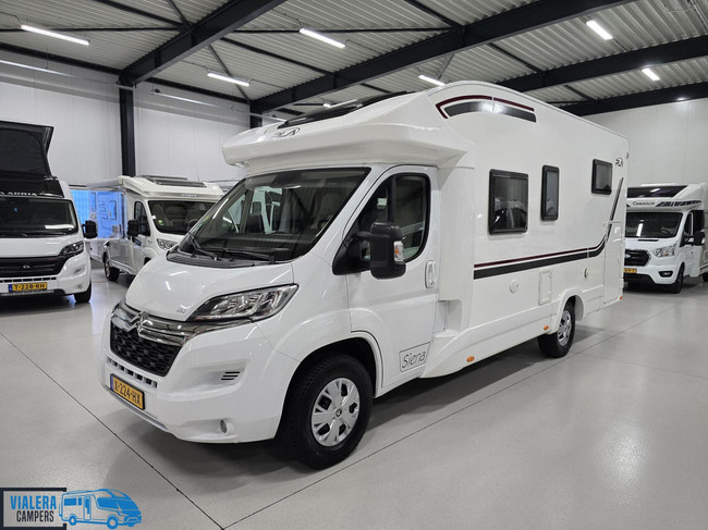 RAPIDO PLA Siena 385 * 5-PERS* topstaat* Lengtebedden foto: 10