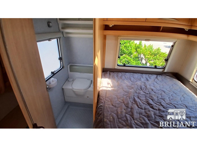 Caravana Fendt Saphir 470.. cama francesa/asientos redondos foto: 10