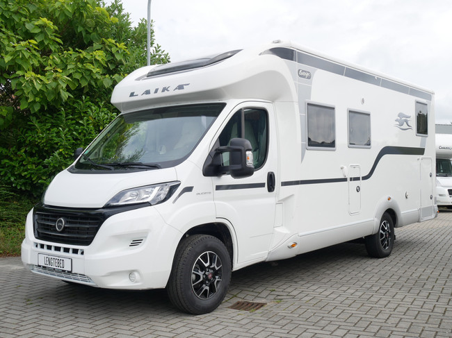 Laika Ecovip 409 Lengtebedden, Hefbed, Luxe Half Integraal XXL Garage!! foto: 2