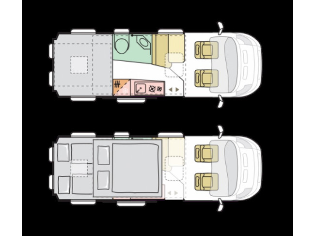 Adria Twin Sports 640 SGX Supreme 180 pk AUTOMAAT 9-Traps Euro6 Fiat Ducato Maxi 4250 kg **Lengtebedden in hoogte verstelbaar/Hefdak m foto: 4