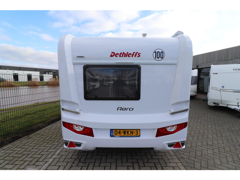 Dethleffs Aero 410 QS Dwarsbed / mover / luifel  foto: 5