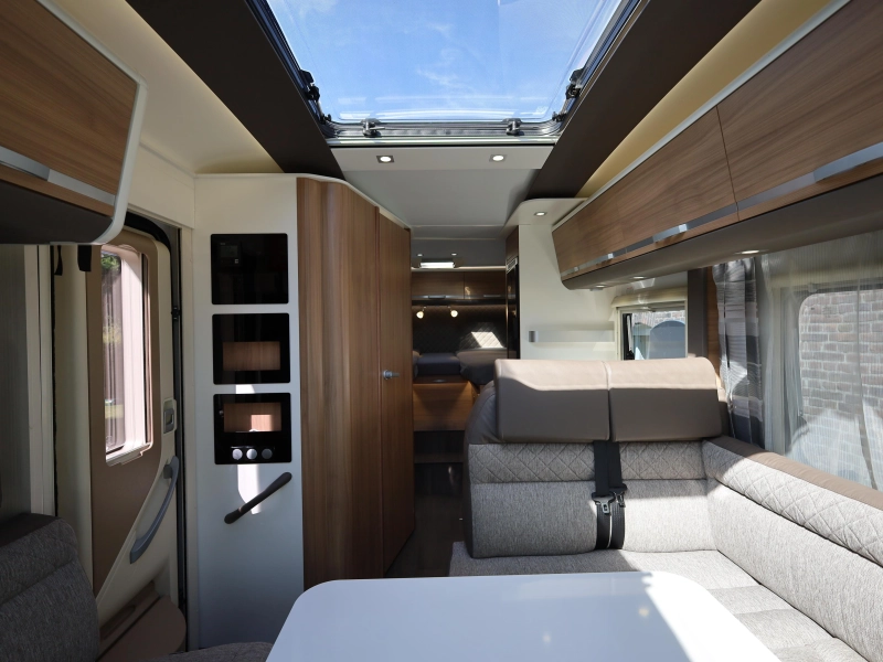 Adria Coral Axess 600 SL levelsysteem | fietsenrek  foto: 2