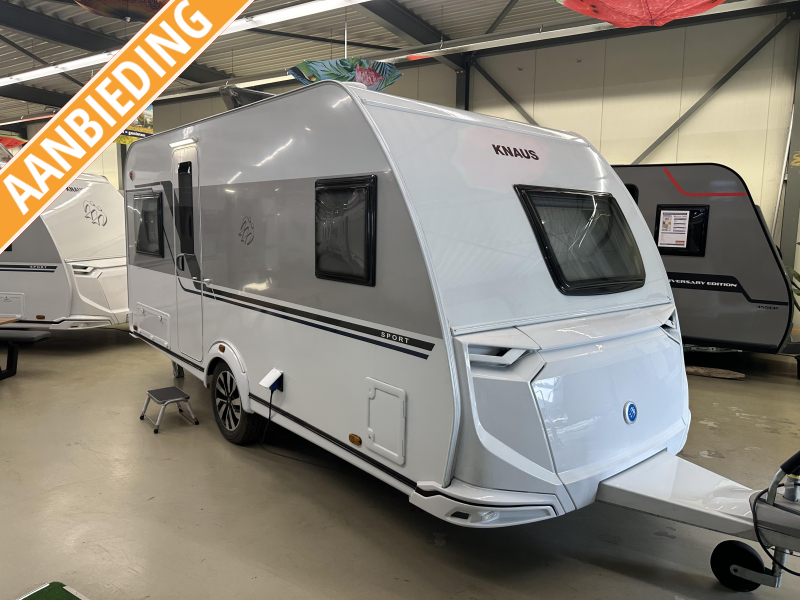 Knaus Sport 450 FU +mover+luifel+fietsendrag 