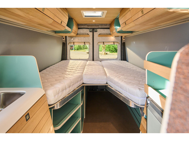 Peugeot Boxer 2.2 BlueHDi 140 L4H2 3.5t VAN-Jorn modulaire buscamper, ready to ride foto: 21