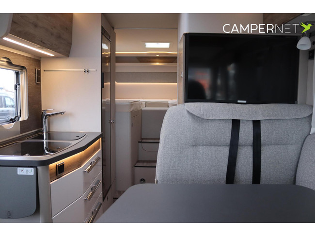 Hymer Exsis-I 580 Pure | 165cv | Camas individuales | Panel solar | Portabicicletas Thule | Cama abatible | Toldo Thule | 6.99M | foto: 9