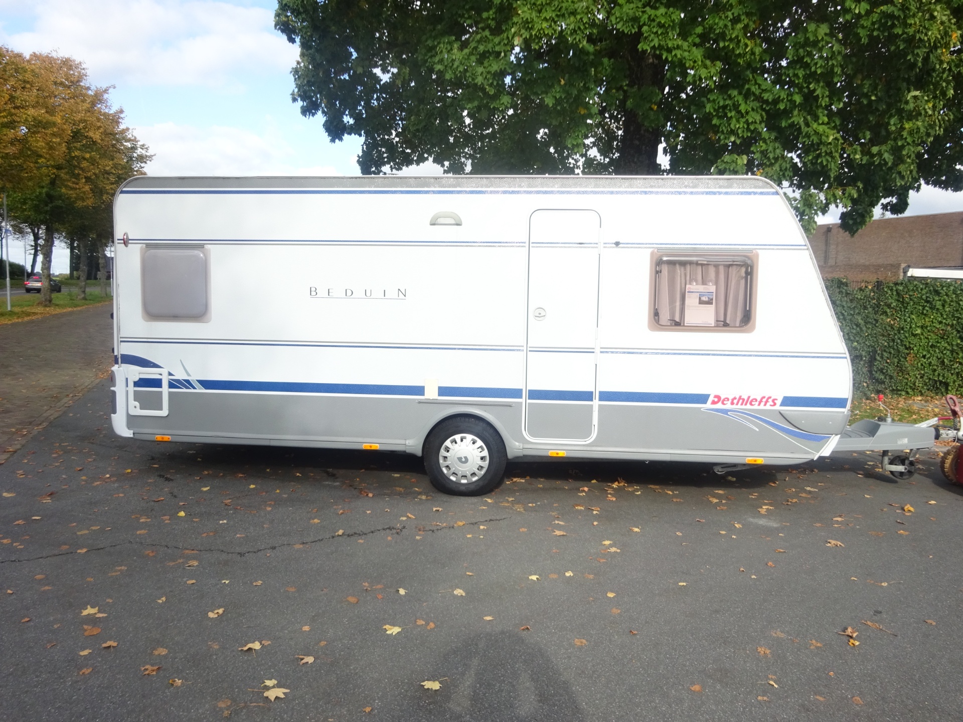 Dethleffs Beduin 510 DB Frans Bed en Rondzit Zeer Mooie Caravan