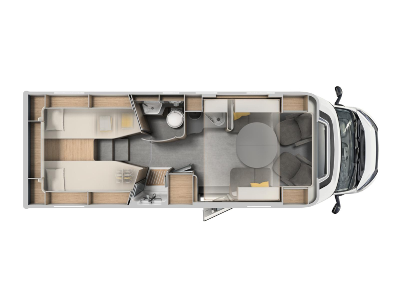 Laika Ecovip L 4009 DS Face/Face Einzelbetten Luxus Foto: 20