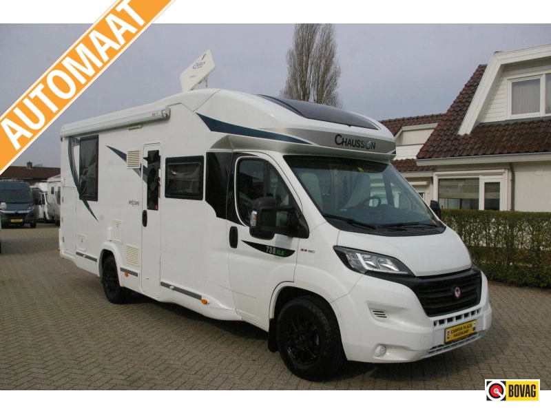 Chausson Welcome 738 XLB Queensbed, Hefbed, Garage  foto: 0