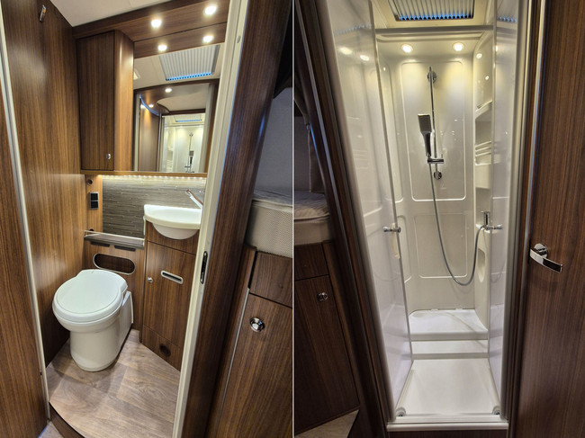 Hymer ML-T 620 163 PK AUTOMAAT 45.588 KM 4400 KG BOMVOL 12 MAANDEN GARANTIE MERCEDES SPRINTER 416 CDI LENGTEBEDDEN SOLAR 18 INCH ALUVELGEN foto: 19