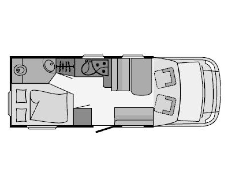 Dethleffs Advantage 6501 B - FRANS BED - B RIJBEWIJS  foto: 15