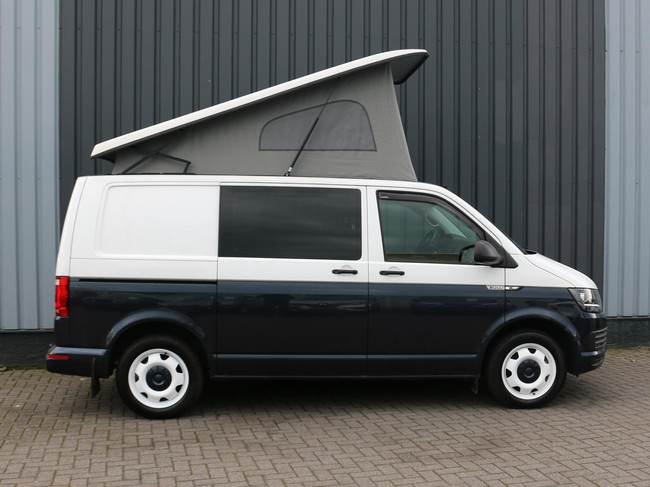 Volkswagen Transporter Camper TDI 150PS T6 Automatik | Klimaanlage | Sitzheizung | Elektr. Fenster | 4 Schlafpl&auml;tze | neues Interieur | K&uuml;hlschrank + Gefrierfach | Foto: 6