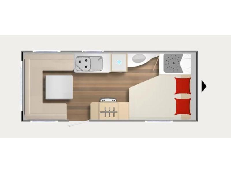 Bürstner Premio SkyLine 460 TS - FRANS BED  foto: 11