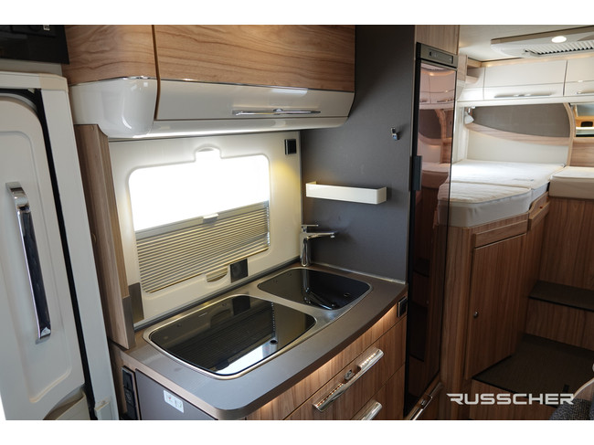Hymer MLT 570 | 60 EDITION | 164Pk | Automaat | Levelsysteem | Bearlock | Lengtebedden foto: 8