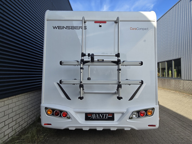 Weinsberg CARACOMPACT 600 MEG R 57 131 CV CAMAS INDIVIDUALES PORTABICICLETAS BEARLOCK foto: 3