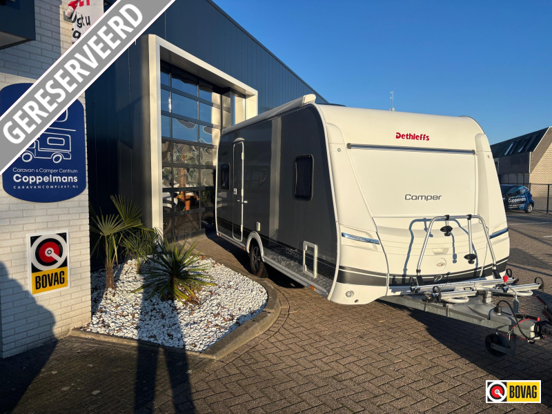 Dethleffs Camper 470 FR mover, luifel, fietsenrek 
