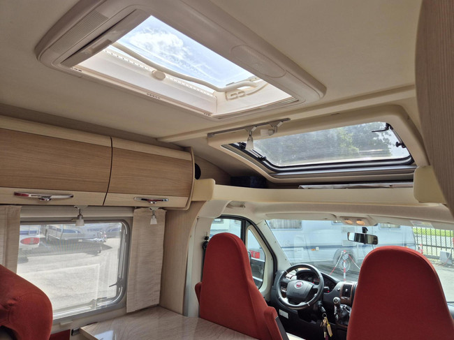 B&uuml;rstner Fiat NEXXO 660 Franz&ouml;sisches Bett, Klimaanlage + Markise 2. Besitzer Foto: 9