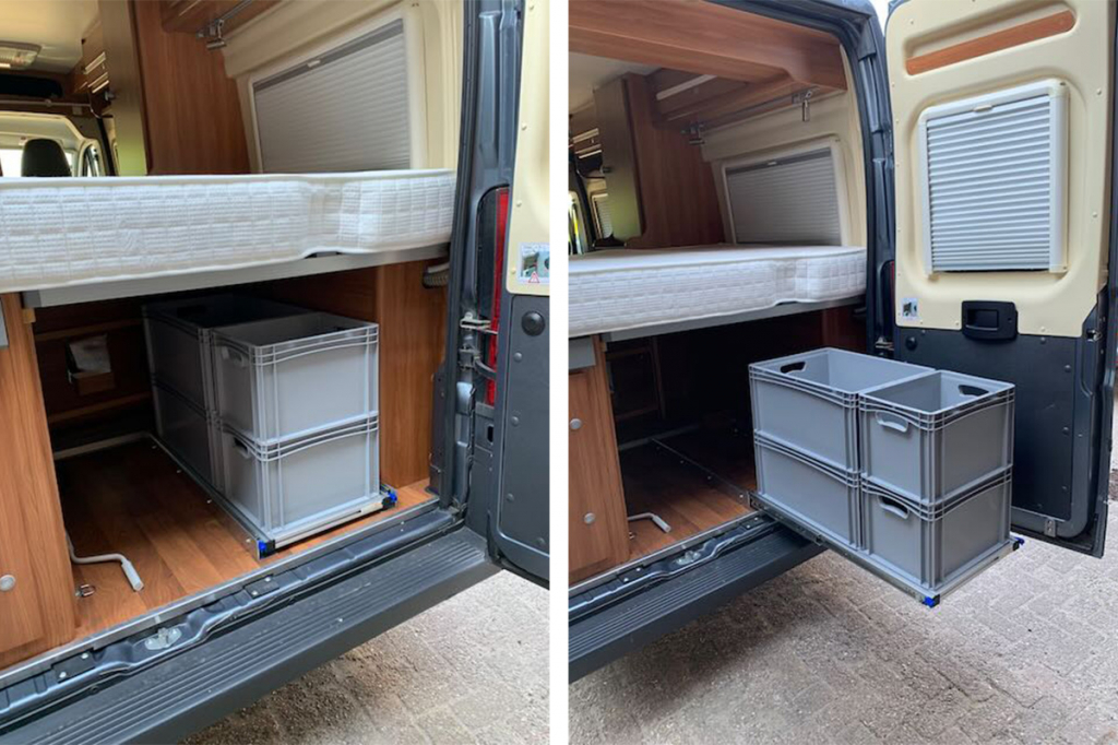 Camper Garage Systeem  foto: 2