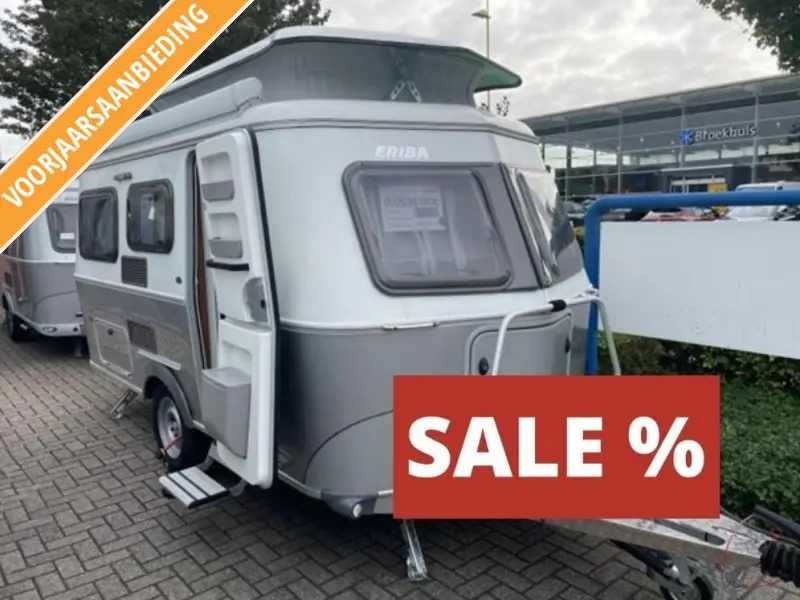 Eriba Feeling 470 Off grid Vol luxe opties INCL. STALLING