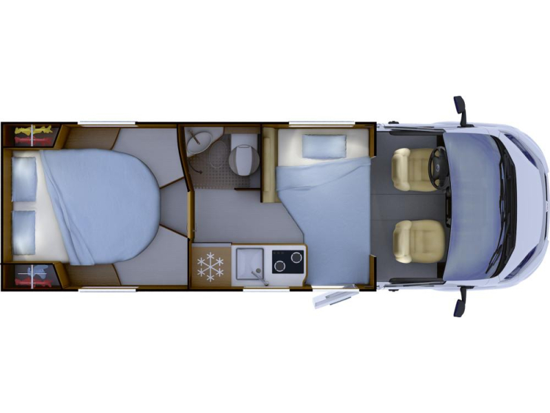 Rapido C 50 L=6,59m + Queensbed  foto: 4