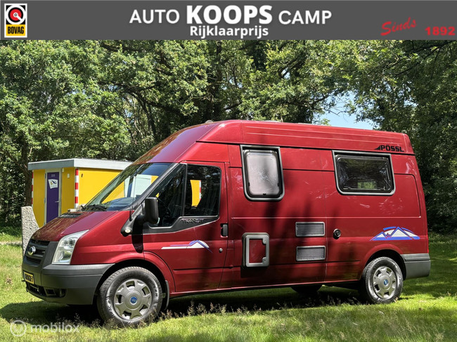 Pössl / Dethleffs 540 M Ford Transit 2.2 TDCi 130 PK Airco | Cruise | Camera | Dwars-bed | Was / WC | Vol opties | TOPSTAAT