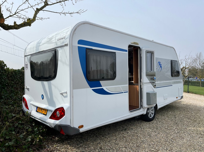 Lit français Knaus 500 Fu Sudwind Silver Selection, en excellent état !