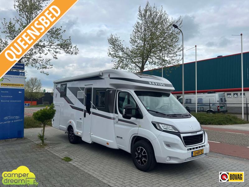 Rapido 696 F Queen bed and Face to Face
