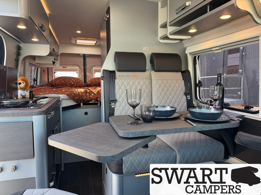 Weinsberg CaraBus Grey 600 ME Edition [Fire], Automaat Maxi Lengtebedden foto: 12
