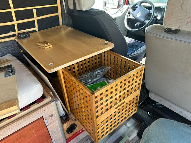 Volkswagen TRANSPORT. KASSEVOGN 2,5 Zo meenemen prijs - Milieuzone proof! Benzine/gas foto: 9