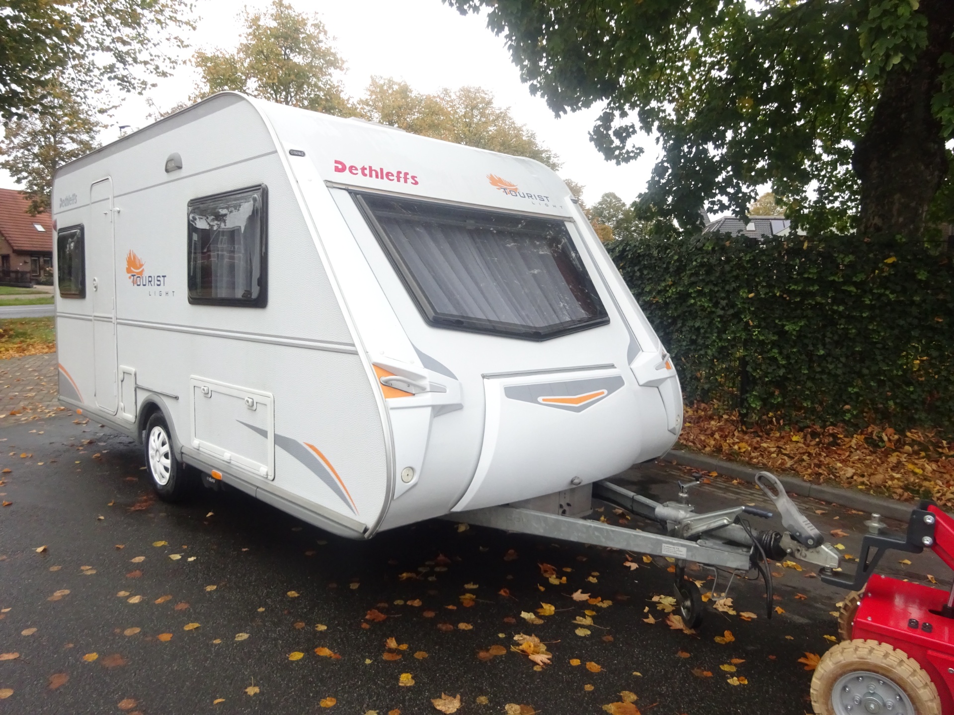 Dethleffs Tourist 450 Enkele Bedden+Mover #LICHTGEWICHT# foto: 0