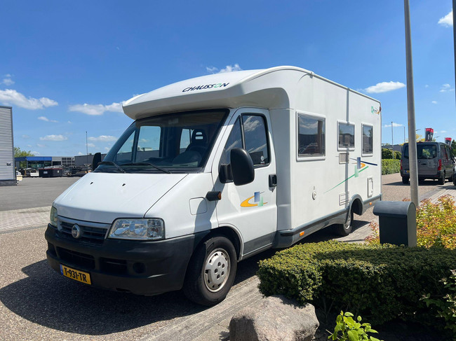 Chausson Fiat Ducato Bus | Fransbed | Cassetteluifel | Fietsenrek | Lattenbodem | Kachel foto: 2