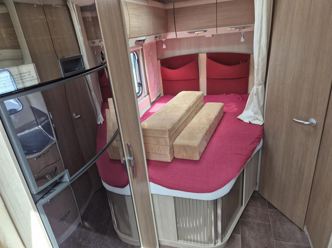 B&uuml;rstner Fiat NEXXO 660 Franz&ouml;sisches Bett, Klimaanlage + Markise 2. Besitzer Foto: 13