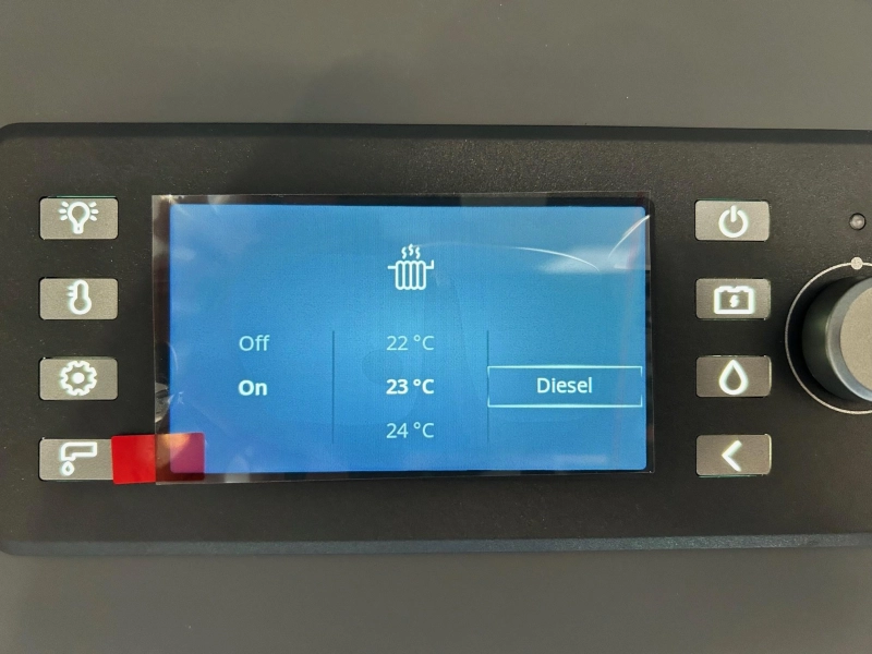 Adria Compact Max DL SL160pk Dieselkachel  foto: 21