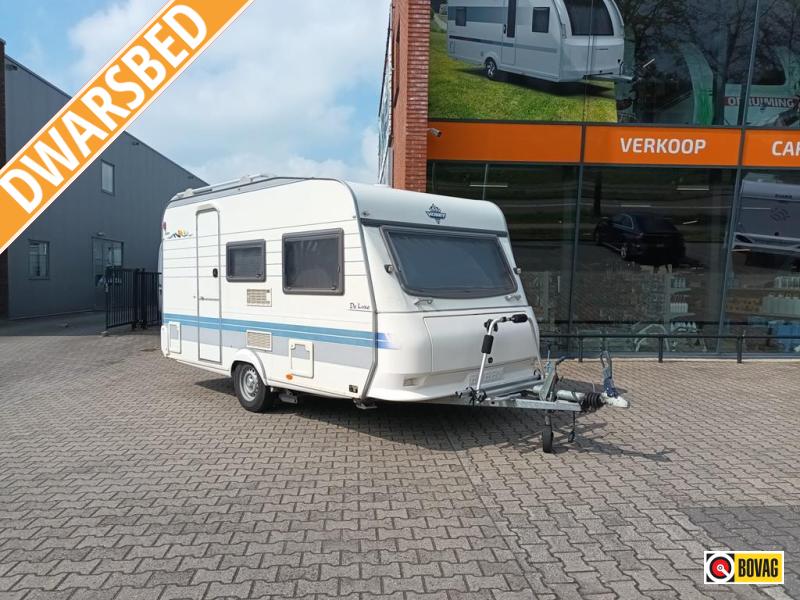 Toldo Hobby Prestige 495 UFe, primer propietario, portabicicletas