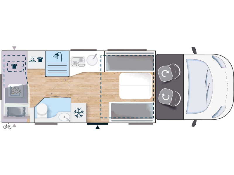 Chausson 720 5 persoons ruimtewonder  foto: 1