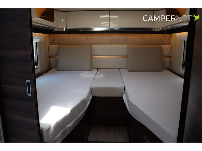 Laika ECOVIP H4109DS 180hp Automatic | Leveling system | Alde heating | Cabinets instead of Drop-down bed | Lithium | Inverter | Single beds | Face photo: 19