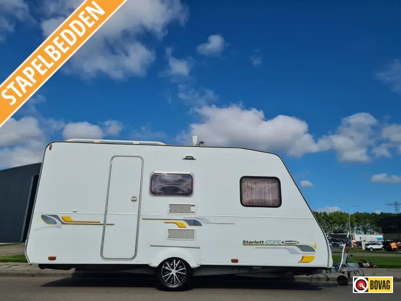 Sterckeman Starlett Executive 470 PE Stapelbed/vast bed/890 kg 
